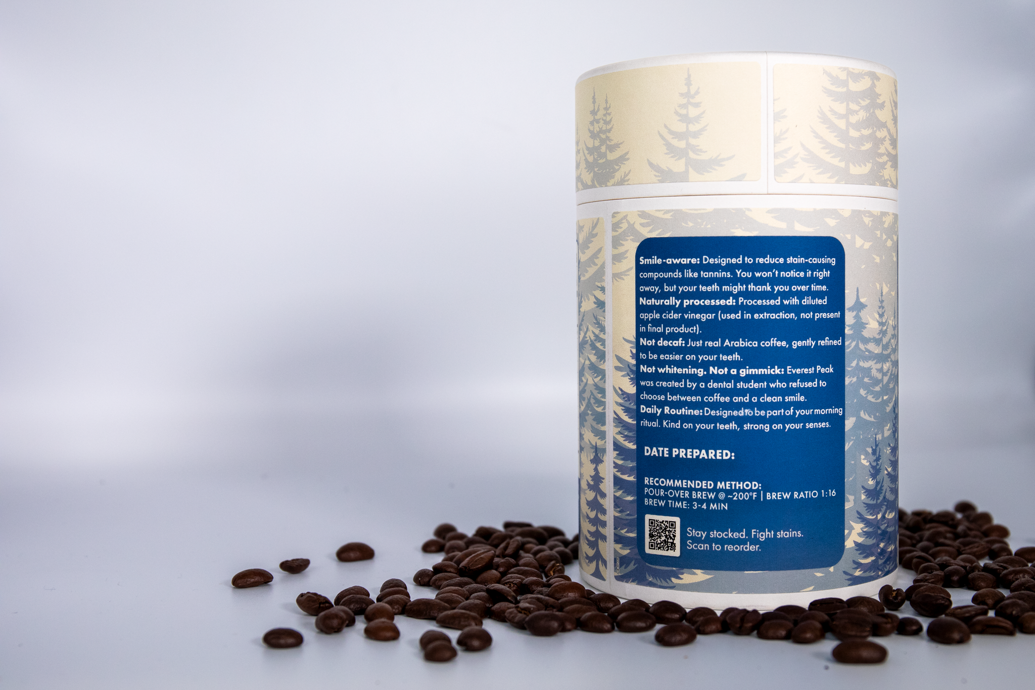Everest Peak: The Low-Stain Coffee (8oz)